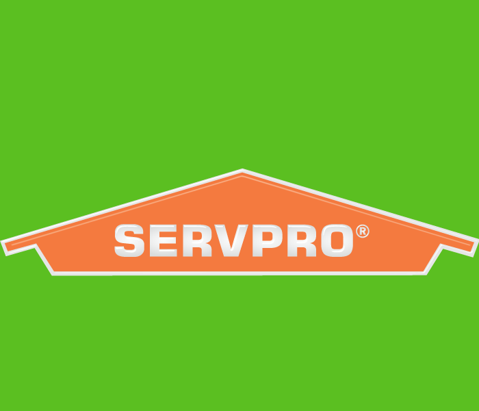 Tile and grout that shines! - SERVPRO logo